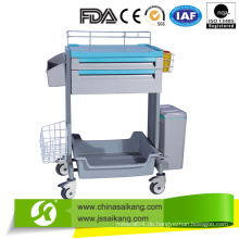 China Online Shopping Patient ABS Transport Krankenpflege Trolley